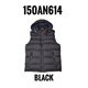 メンズベスト 並行輸入品 150AN614 BLACK Mサイズ