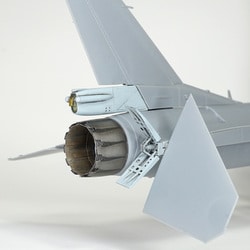 0478 F-16Fighting Falcon エンジン＆エアブレーキセット （1/72） [ディテールアップパーツ]