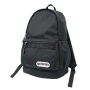 22459964 [OUTDOOR PRODUCTS ロゴテープ スリム デイパック BLACK]