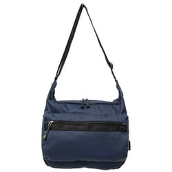 22439830 [OUTDOOR PRODUCTS ロゴテープ マルチポケット ショルダーバッグ 大容量 ななめ掛け 肩掛け NAVY-2]