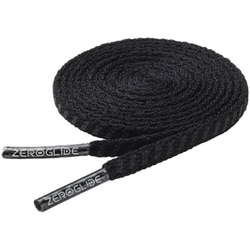P1GZ2021 2本入り [ZEROGLIDE SHOELACE（ゼログライドシューレース） ユニセックス 120cm ブラック]