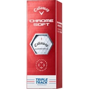 CHROME SOFT（クロム ソフト） 3ピース ホワイト 2022年モデル [1スリーブ 3球入り]
