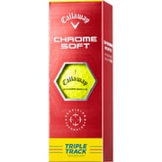 CHROME SOFT（クロム ソフト） 3ピース イエロー 2022年モデル [1スリーブ 3球入り]