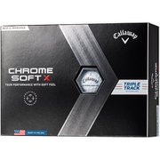CHROME SOFT X（クロム ソフト）4ピース ホワイト 2022年モデル [1ダース 12球入り]