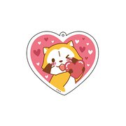 あらいぐまラスカル アクリルキーホルダー Ver.4 [キャラクターグッズ]