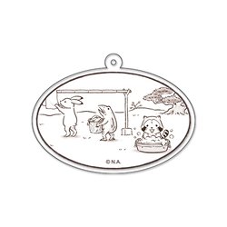 あらいぐまラスカル アクリルキーホルダー 鳥獣戯画 Ver.1 [キャラクターグッズ]