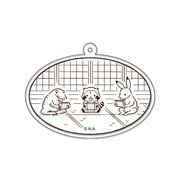 あらいぐまラスカル アクリルキーホルダー 鳥獣戯画 Ver.2 [キャラクターグッズ]