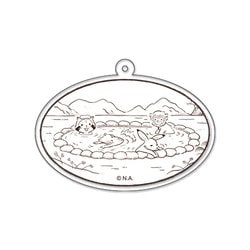 あらいぐまラスカル アクリルキーホルダー 鳥獣戯画 Ver.4 [キャラクターグッズ]