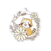 あらいぐまラスカル アクリルキーホルダー ボタニカルデザイン Ver.1 [キャラクターグッズ]