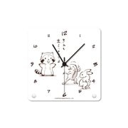 あらいぐまラスカル 卓上時計 鳥獣戯画 [キャラクターグッズ]