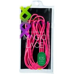 マジックレース M105-PP ピーチピンク 105cm 2本入り [シューズアクセサリ シューレース]