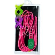 マジックレース M105-PP ピーチピンク 105cm 2本入り [シューズアクセサリ シューレース]