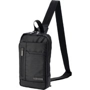 WTZ-3003 [ボディバッグ 外寸：W28.0×H15.0×D6.0cm ブラック]