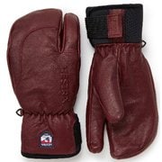 スリーフィンガー フル レザー ショート 3-Finger Full Leather Short 33872 Bordeaux サイズ7 [スキー スノーボード グローブ]