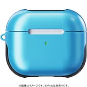 AirPods(第3世代)用 耐衝撃 カバー マットタイプ ストラップ付 ミントグリーン TCAP3C-MMG