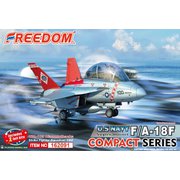 FRE162091 ディフォルメ コンパクトシリーズ 米海軍 F/A-18F スーパーホーネット 複座型 「VFA-102 ダイアモンドバックス」 [組立式プラスチックモデル]