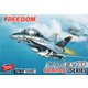 FRE162092 ディフォルメ コンパクトシリーズ 米海軍 F/A-18F スーパーホーネット 複座型 「VFA-103 ジョリーロジャーズ」 [組立式プラスチックモデル]