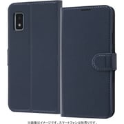 RT-AQWIELC1/DN [AQUOS wish用 耐衝撃 手帳型ケース シンプル マグネット ダークネイビー]