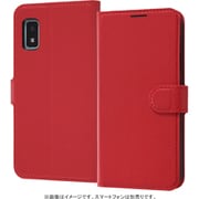 RT-AQWIELC1/R [AQUOS wish用 耐衝撃 手帳型ケース シンプル マグネット レッド]