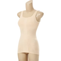 整体キャミREI レイ 姿勢補正タンクトップ ぽっこりお腹軽減 バスト補正/ベージュ L BS-06-BEL