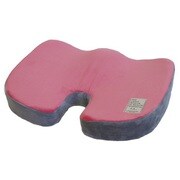 ホーミーデュオ 尾骨サポートシートクッション PINK × GRAY T52535-2