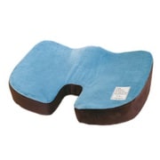 T52535-6 [ホーミーデュオ 尾骨サポートシートクッション TURQUOISE × BROWN]