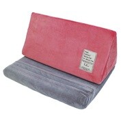 ホーミーデュオ タブレットクッション PINK × GRAY T52549-2