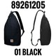 89261205 01 BLACK OS [ボディバッグ 並行輸入品]