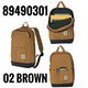 89490301 02 BROWN OS [リュック 並行輸入品]