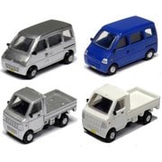 23-508 Ｎスケール 軽バン・軽トラ [鉄道模型レイアウト用品]