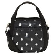 8056/G824 [LeSportsac×DICK BRUNA 8056 ショルダー付きハンド MIFFY AND Dan BLACK 並行輸入品]