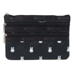 LeSportsac × Dick Bruna ミッフィー長財布 ブラック レスポートサック LeSportsac 長財布 TECH WALLET WRISTLET 3462