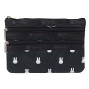 7158/G824 [LeSportsac×DICK BRUNA 7158 ポーチ MIFFY AND Dan BLACK 並行輸入品]