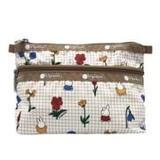 7105/G825 [LeSportsac×DICK BRUNA 7105 ポーチ MIFFY AND FLOWERS 並行輸入品]