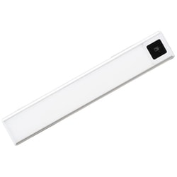 USB充電式 スティック型 LEDセンサーライト 調光機能付き 20サイズ シルバー LG-LED-S-BAR20-SV