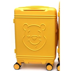 ヨドバシ Com ディズニー Disney Hap2212 48 Dn46 プーさんフェイス イエロー スーツケース ジッパー Sサイズ プーさん Pooh ディズニー 機内持ち込み 通販 全品無料配達