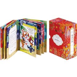 N-8819 [童話の森 BOOK vol.1 入浴剤 シトラス リンゴ ハピネスフラワー はちみつ ミルク シャイニーソープ 保湿成分入り 個包装 50g×6包入り日本製]