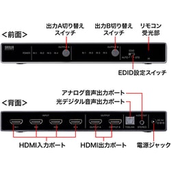 ヨドバシ.com - サンワサプライ SANWA SUPPLY SW-HDR42H [4K・HDR・光