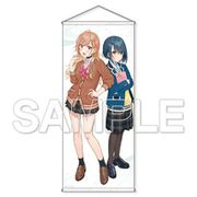 声優ラジオのウラオモテ 等身大タペストリー 由美子（やすみ）/千佳（夕陽） [キャラクターグッズ]