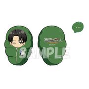 進撃の巨人 みのぶくろ ダイカットクッションキーホルダー リヴァイ [キャラクターグッズ]