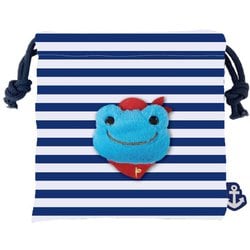 かえるのピクルス パイレーツシリーズ ボアフェイス巾着 そら [キャラクターグッズ]