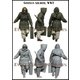 EM-35213 1/35 レジン製ミリタリーフィギュア 1/35 WWII ドイツ補給品を運ぶ冬姿の独歩兵 ハリコフ1943 [組立式プラスチックモデル]