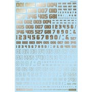 GM-247 1/144 グッドマークデカール シリーズ GM ナンバーデカール No.5 ミリタリーステンシル＆ラインシェイプ ゴールド [プラモデル用パーツ]
