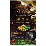 TY-AW2141-GH3F-DGNCK [Apple Watch Series 7（41mm） [超無双] 史上最硬×耐衝撃硝子 2倍強度 超高透明 ブラック]