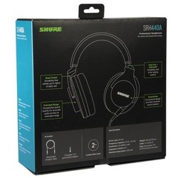 ヨドバシ.com - Shure シュア プロフェッショナルスタジオヘッドホン ブラック SRH440A-A 通販【全品無料配達】