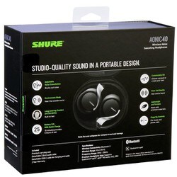 SHURE シュア AONIC40 ワイヤレスヘッドホン SBH1DYBK1-J SHURE AONIC 40 SBH1DYBK1-J [ブラック] 価格比較 - 価格.com
