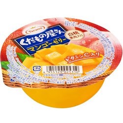 くだもの屋さん マンゴーゼリー白桃果肉入り 160g