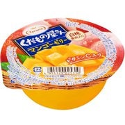 くだもの屋さん マンゴーゼリー白桃果肉入り 160g