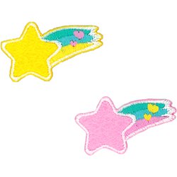 MOW746 [ミニワッペン 流れ星]