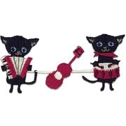 PTM-478 [連続ワッペン くろねこ]